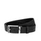 Black cut-to-size casual belt